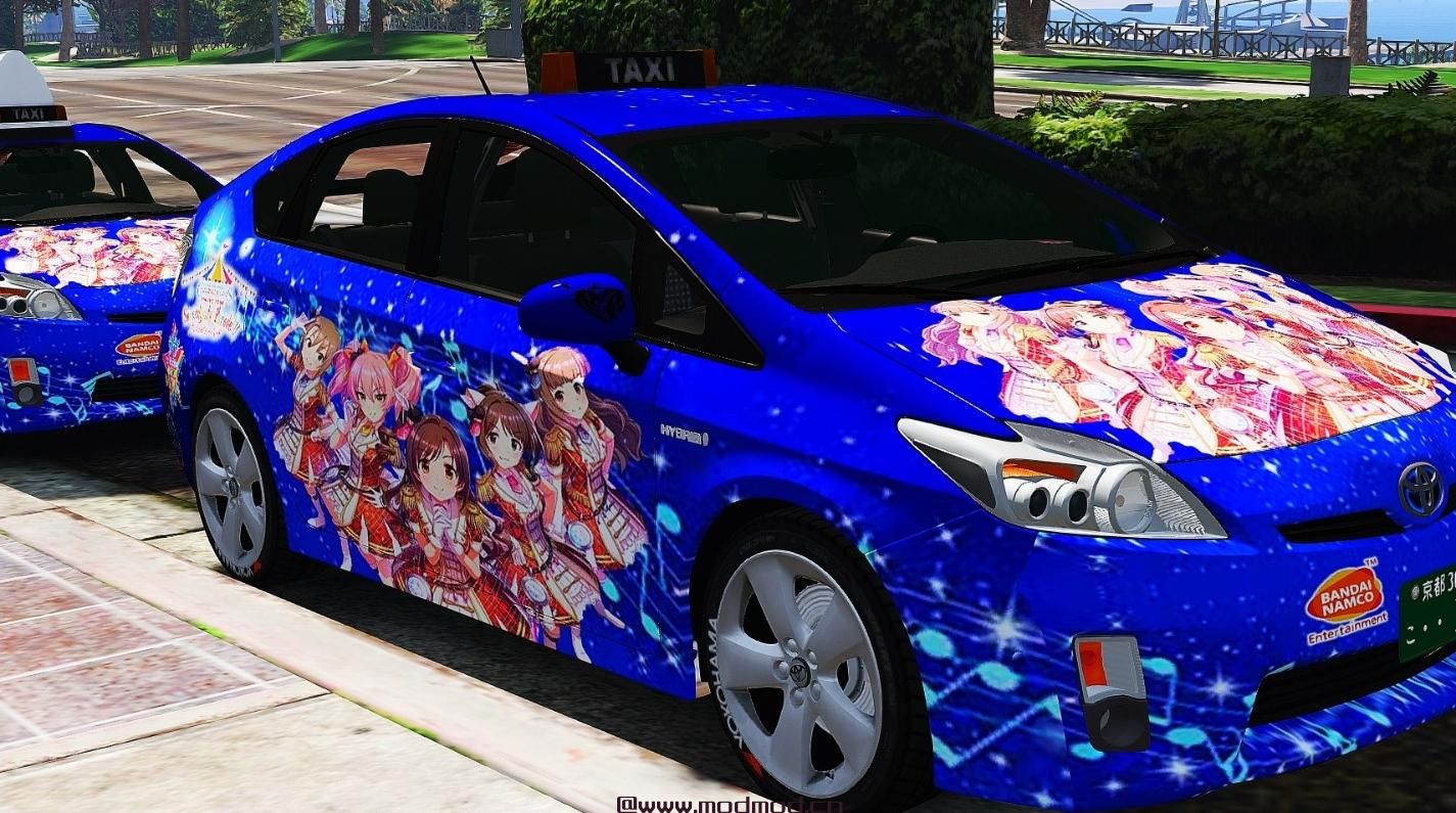 丰田普锐斯出租车Itasha Livery