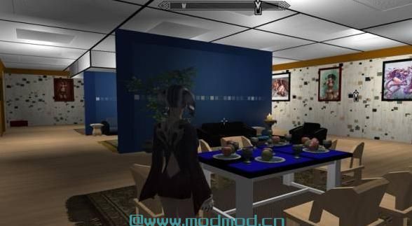 上古卷轴5：天际MOD 现代房子MOD-LinnHome V103a