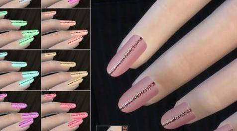 模拟人生4MOD S-Club ts4 WM Nails 201905 指甲