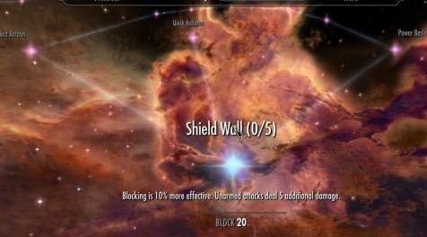 上古卷轴5：重置版MOD 盾墙改善了徒手
