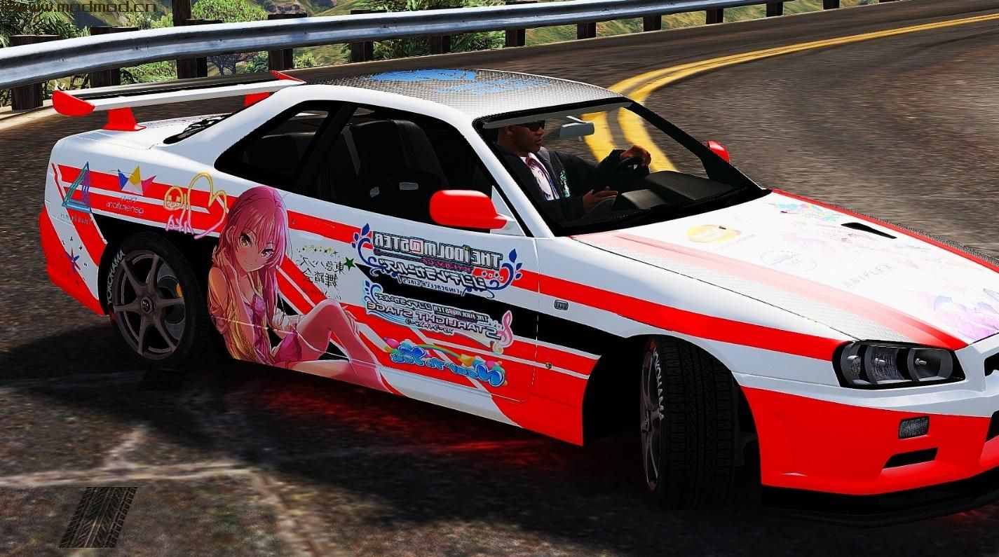 日产Skyline GT-R（BNR34）Itasha Livery