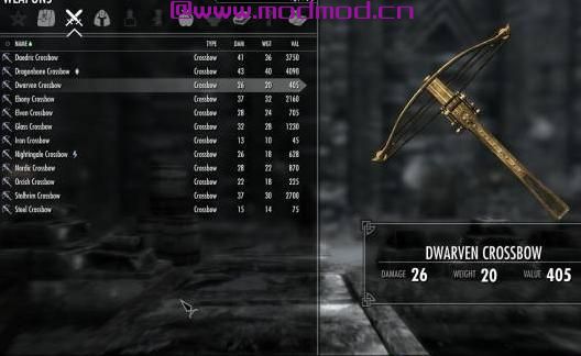 上古卷轴5：天际MOD 组件弩系列