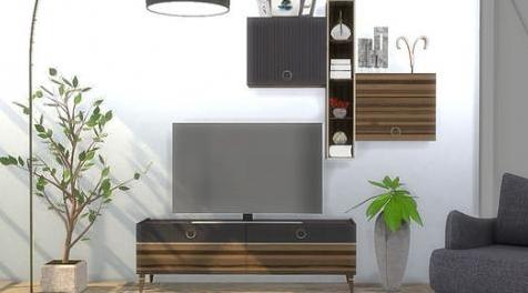 模拟人生4MOD Montana Living Room TV Units 电视