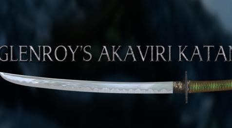 上古卷轴5：重置版MOD 独特的Glenroy&rsquo;s Akaviri Katana for Beyond Skyrim  -  Bruma