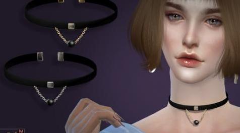 模拟人生4MOD S-Club ts4 WM Necklace 201909 项链