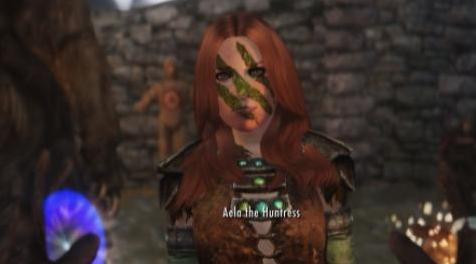上古卷轴5：天际MOD 上古卷轴5：天际女猎手AelaMOD