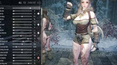 上古卷轴5：重置版MOD Hale预设为Nord