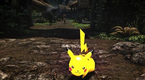 上古卷轴5：重置版MOD Pikachu 配音演员同伴 SE