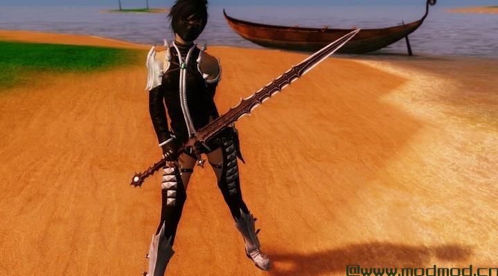 上古卷轴5：天际MOD 上古卷轴5：天际少女卷轴之先驱巨剑