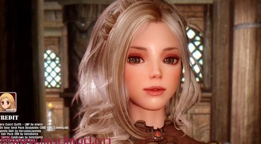 上古卷轴5：天际MOD 上古卷轴5 韩系大眼萝莉小夜随从MOD