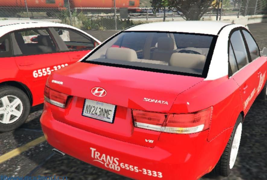 侠盗猎车手5「GTA5」Mod: 新加坡TransCab出租车包