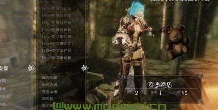上古卷轴5：天际MOD 上古卷轴5：天际泰迪熊盾牌