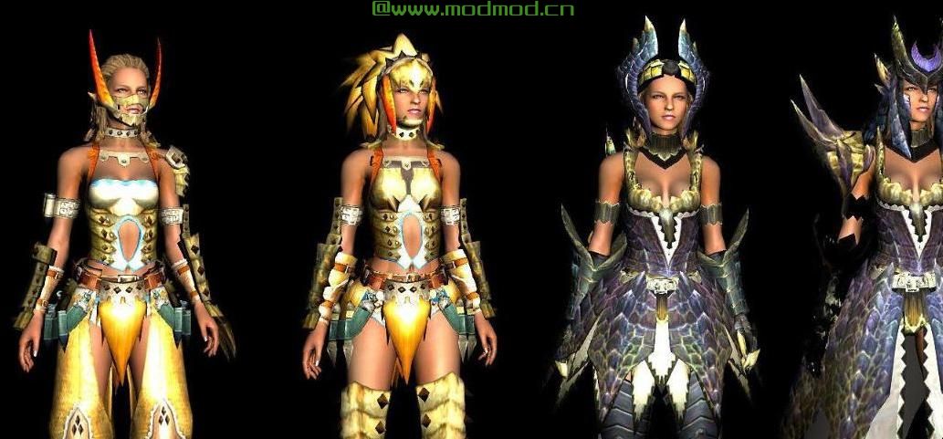 上古卷轴5：天际MOD 上古卷轴5：天际(The Elder Scrolls V：Skyrim)怪物猎人阿尔巴护甲MOD