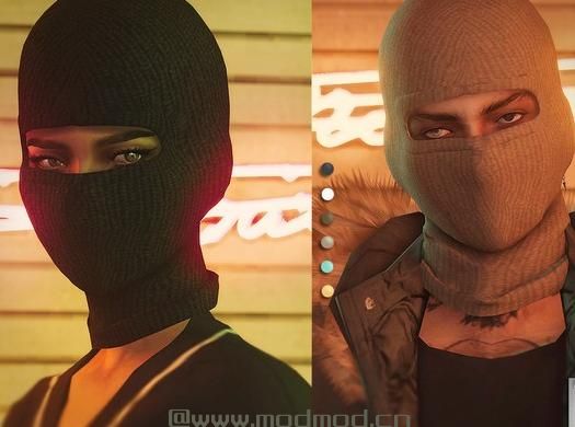 模拟人生4MOD Magnolia-C - Ski Mask 面具