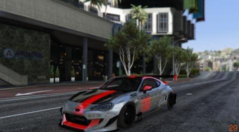 侠盗猎车手5「GTA5」Mod: 斯巴鲁BRZ Pandem PaintJobs