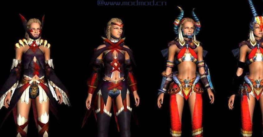 上古卷轴5：天际MOD 上古卷轴5：天际(The Elder Scrolls V：Skyrim)怪物猎人阿尔巴护甲MOD