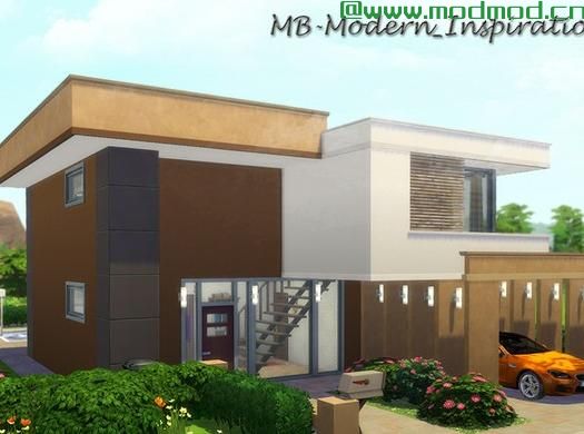 模拟人生4MOD MB-Modern_Inspiration 房子