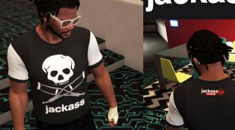 侠盗猎车手5「GTA5」Mod: [jackass]富兰克林的T恤