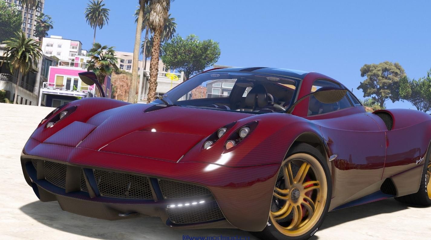 帕加尼Huayra  - 红碳Reskin