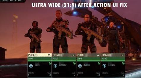 幽浮2MOD WOTC - UltraWide After Action UI修复