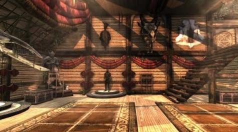 上古卷轴5：天际MOD 【搬运】好房子一套就够!The Asteria 1.1 新住宅:空中别墅,会飞的五星级奢华飞艇住宅.你永久的梦幻居所