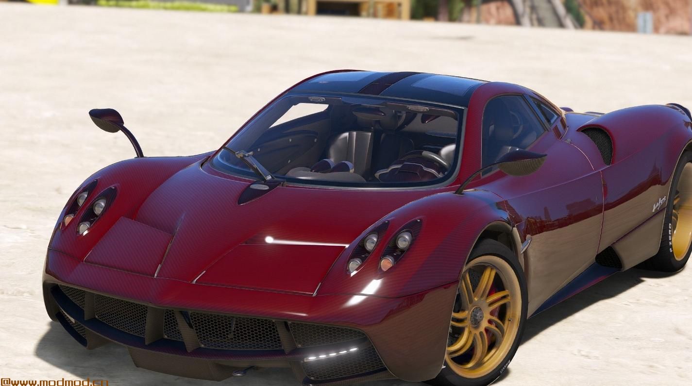 帕加尼Huayra  - 红碳Reskin