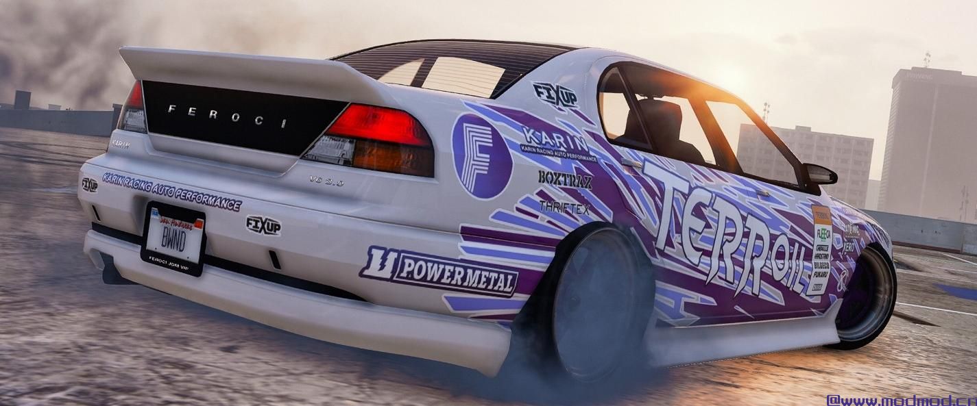 侠盗猎车手5「GTA5」Mod: Karin Feroci Terroil漂移规格