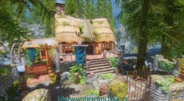 上古卷轴5：天际MOD 【房屋MOD】月湖名阁 汉化！