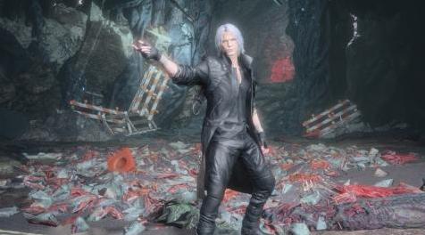 鬼泣5MOD Dante All Black Outfit（黑色套装）