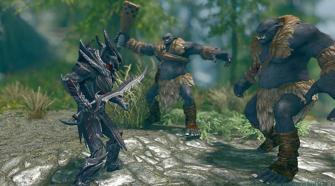 上古卷轴5：重置版MOD Ogres- Mihail怪物和动物（SSE PORT）