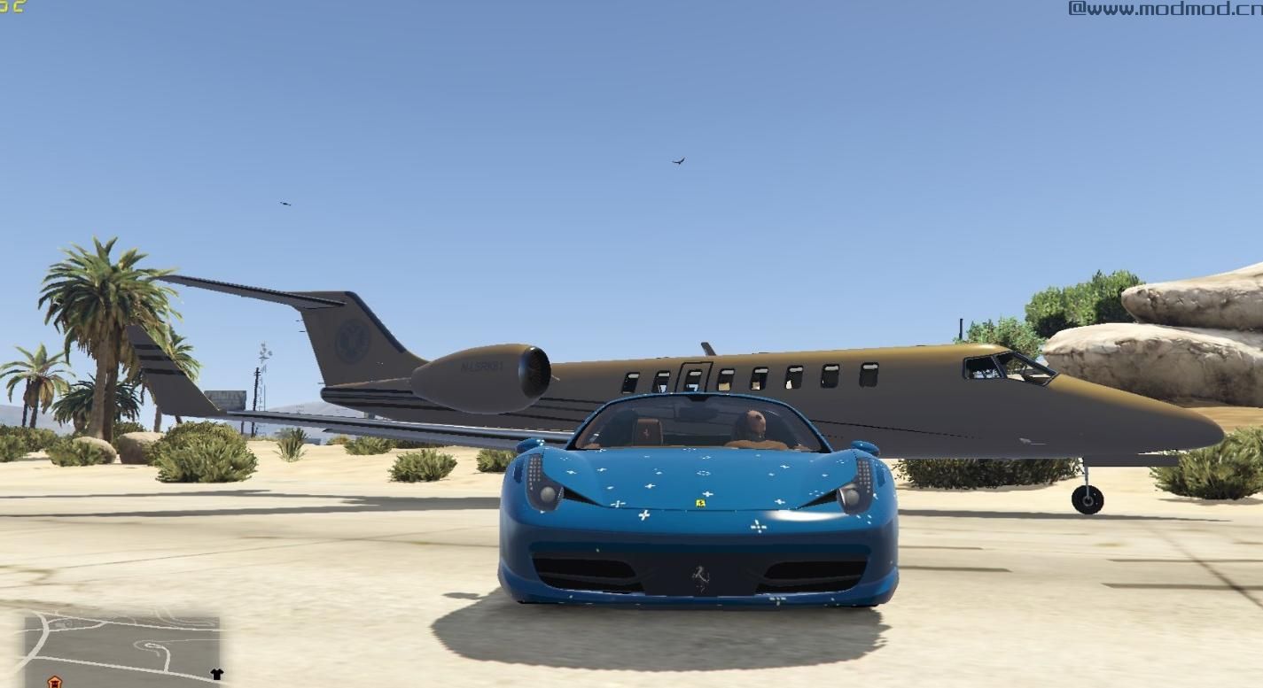 侠盗猎车手5「GTA5」Mod: 法拉利458 Spyder Deadmau5 Purrari制服