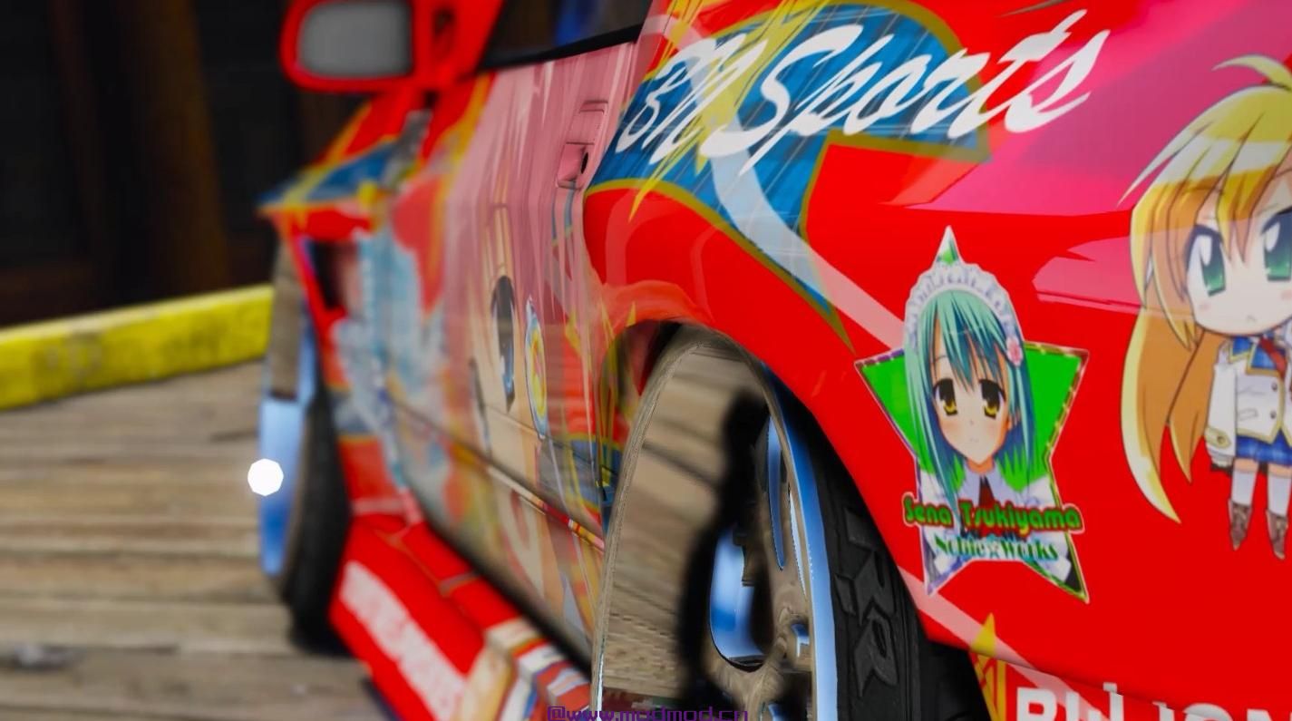 侠盗猎车手5「GTA5」Mod: 红色GTR
