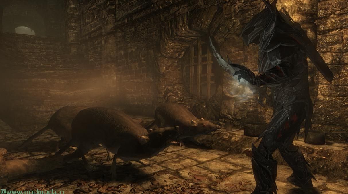 上古卷轴5：重置版MOD 巨鼠 - 米哈伊尔怪物和动物（SSE PORT）