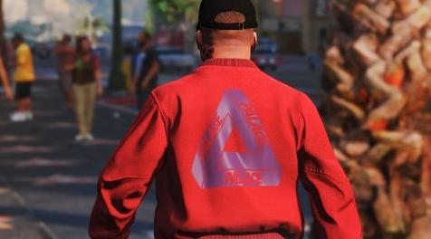 侠盗猎车手5「GTA5」Mod: Palace™飞行员夹克 - 红色