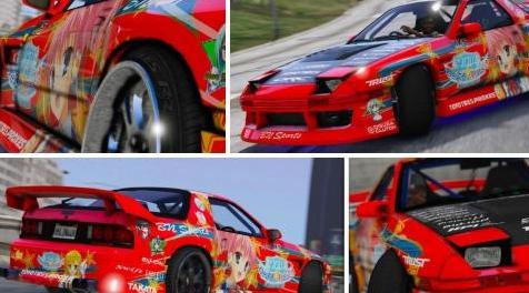 侠盗猎车手5「GTA5」Mod: 红色GTR