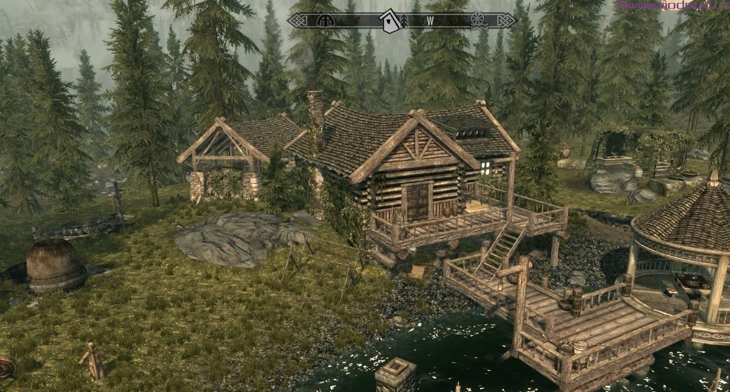 上古卷轴5：天际MOD 【哆啦酱】Dream of Moon月亮之梦v1.1&mdash;&mdash;伊琳诺塔湖边的一个有故事的梦幻小屋