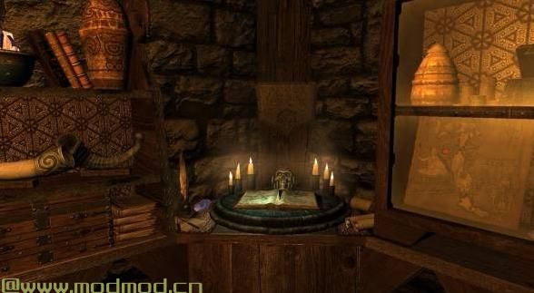 上古卷轴5：天际MOD The Library of Windhelm v1.0 失落的风盔城图书馆
