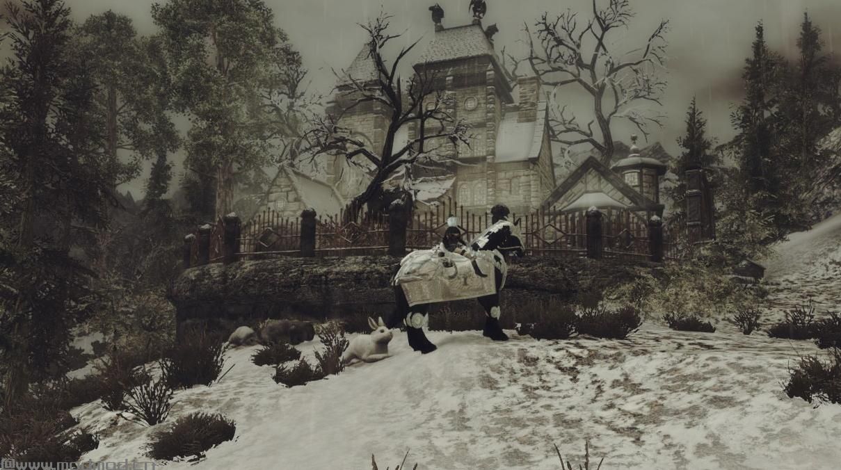 上古卷轴5：天际MOD Hill House Returned山屋汉化版