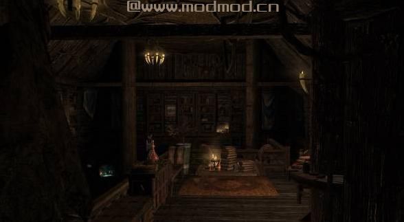 上古卷轴5：天际MOD The Library of Windhelm v1.0 失落的风盔城图书馆