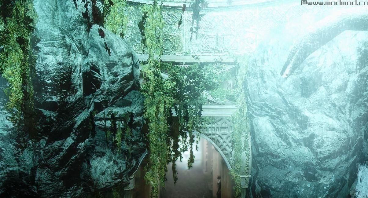 上古卷轴5：天际MOD [房屋MOD]Antennaria 水帘洞式房屋