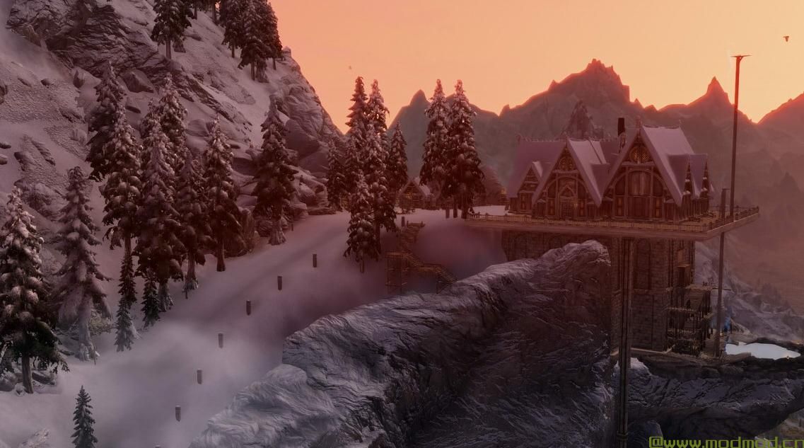 上古卷轴5：天际MOD 银峰别墅Silverpeak Lodge