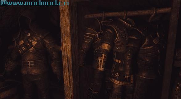 Canal-Thief player home in Riften：隱藏在裂谷城下水道的盜賊用公寓(男性衣櫃版)汉化版