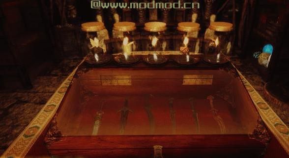 上古卷轴5：天际MOD Canal-Thief player home in Riften：隱藏在裂谷城下水道的盜賊用公寓(男性衣櫃版)汉化版