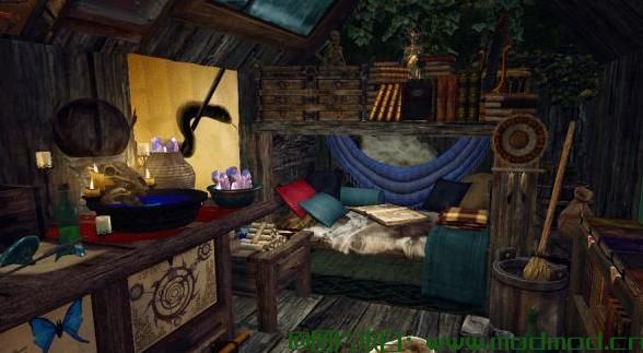 上古卷轴5：天际MOD Itty Bitty Cozy Cabin 小小的舒適小屋