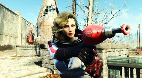 辐射4MOD CBBE-功能性Nuka-Girl套装，无头盔选项-AWKCR  -  Armorsmith Extended