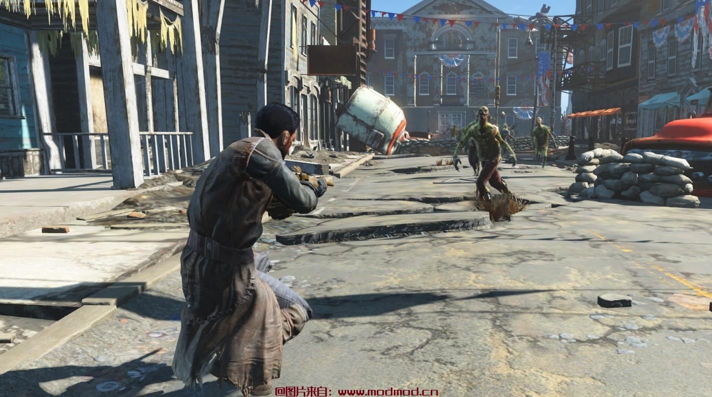 辐射4MOD Running Dead  - 可定制的Zombie Apocalypse Mod