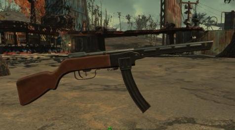 辐射4MOD PPSH 41  - 独立冲锋枪