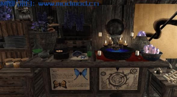 上古卷轴5：天际MOD Itty Bitty Cozy Cabin 小小的舒適小屋