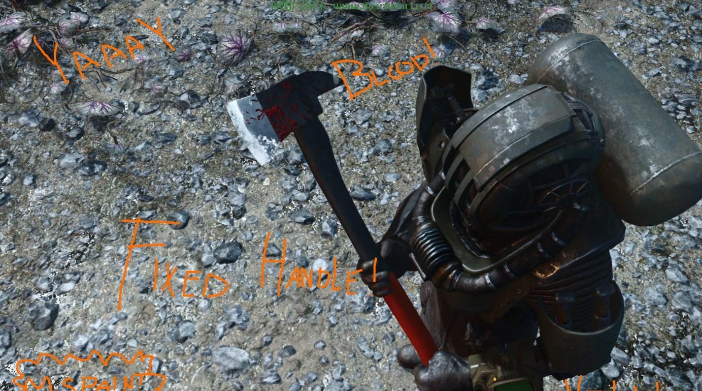 辐射4MOD Fireaxe  - 一种重型可压缩的荒地主题V1.3.0