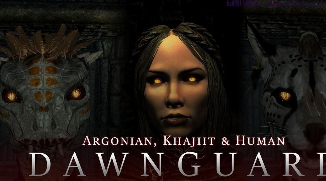 UHD Dawnguard Vampire Eyes  -  Argonian Khajiit和Human